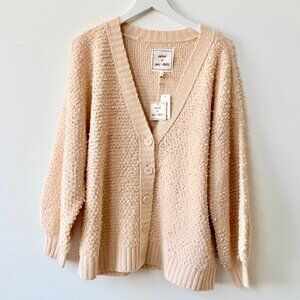 AERIE x Emily Meritt Oversized Bobble Cardigan – Multi – Size XS (NWT)